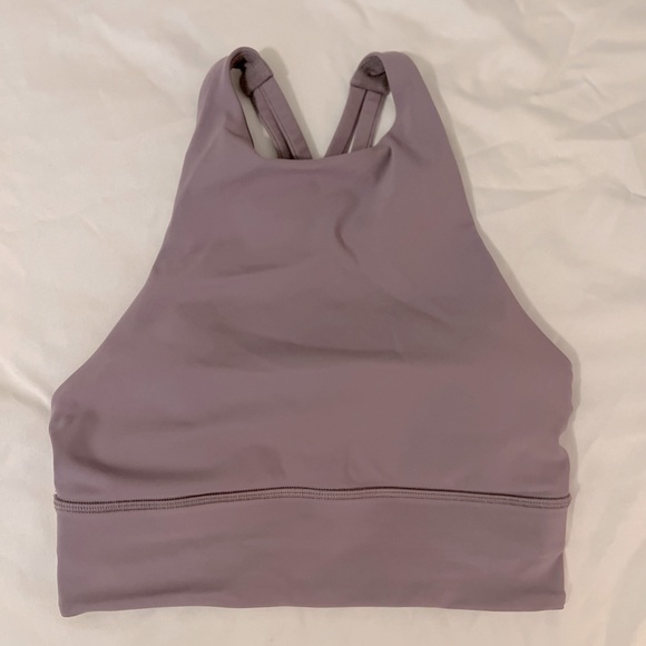 Lululemon Energy High-Neck Long Line Sports Bra - Picture 1 of 5